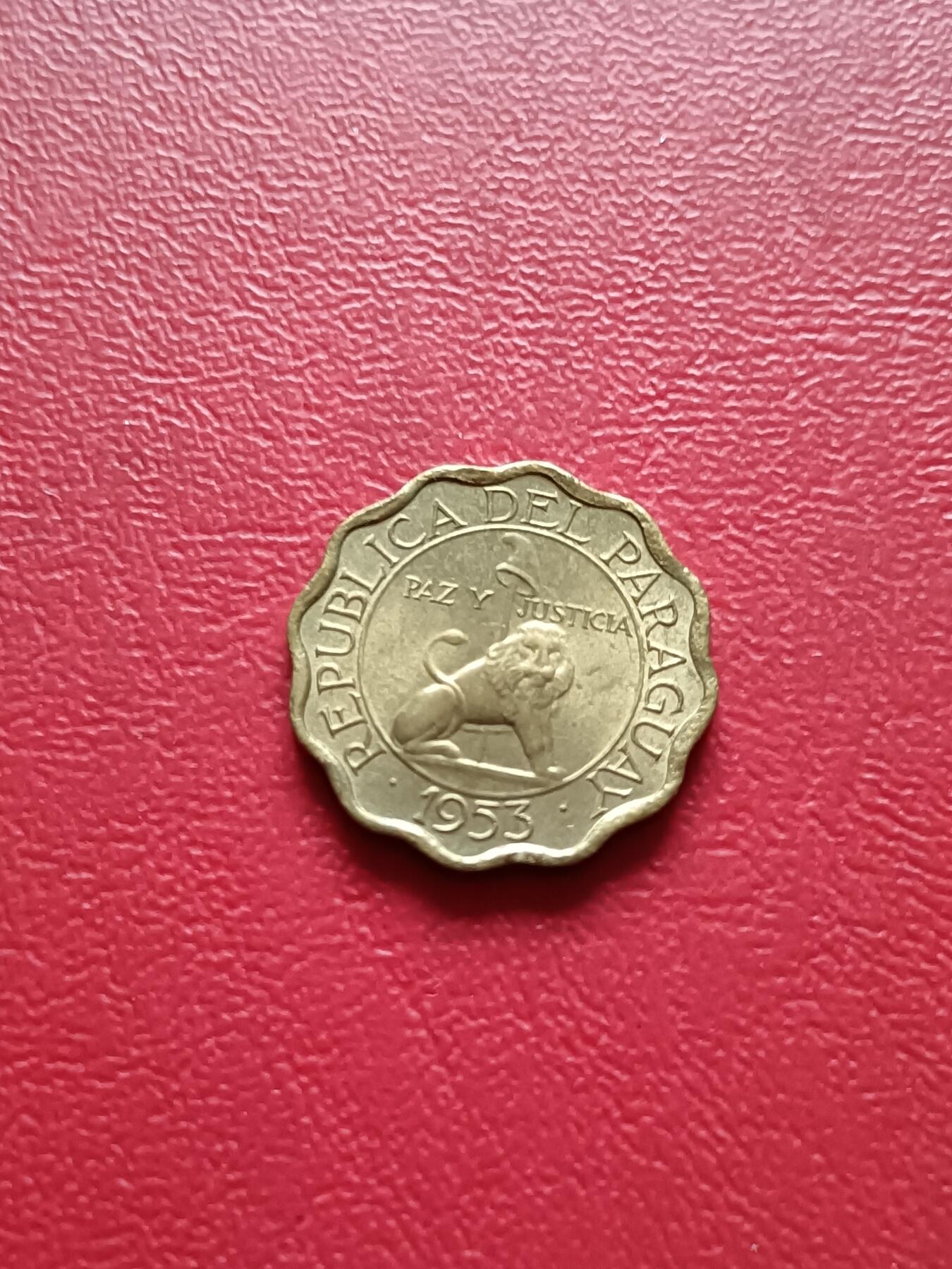 【云涧收藏】第七十八场 巴拉圭1953年10分