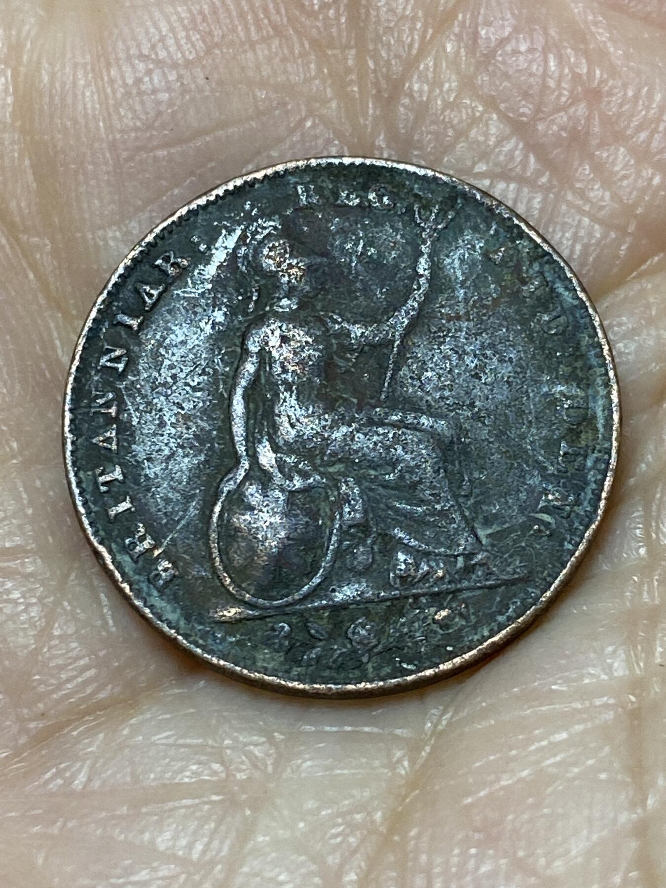 2025年第一百二十六场(总第一百五十二场）外国好品散币(免佣金) 英国🇬🇧1853年1法新(维多利亚女王青年时期)