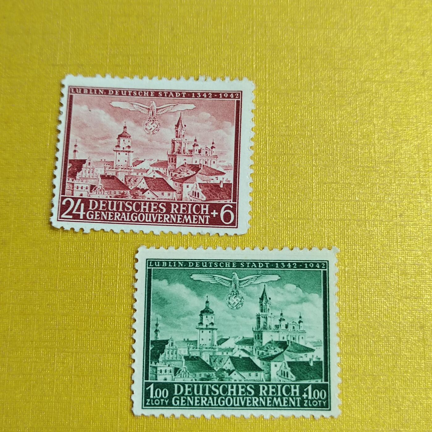 PCAI钱币12-595  德国邮票与民国小专场 德国二战时期邮票