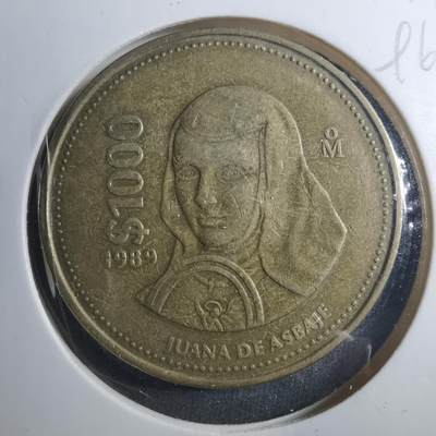 沼泽如烟--第896场 - 墨西哥1989年1000比索