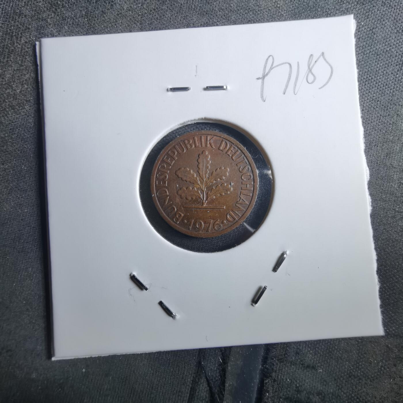 沼泽如烟--第897场 德国1976年1芬尼