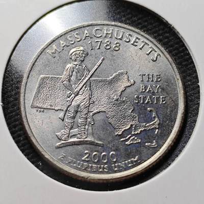 KK钱币收藏小铺  第367场  2月预留时间 周末发货 -  美国25分纪念币