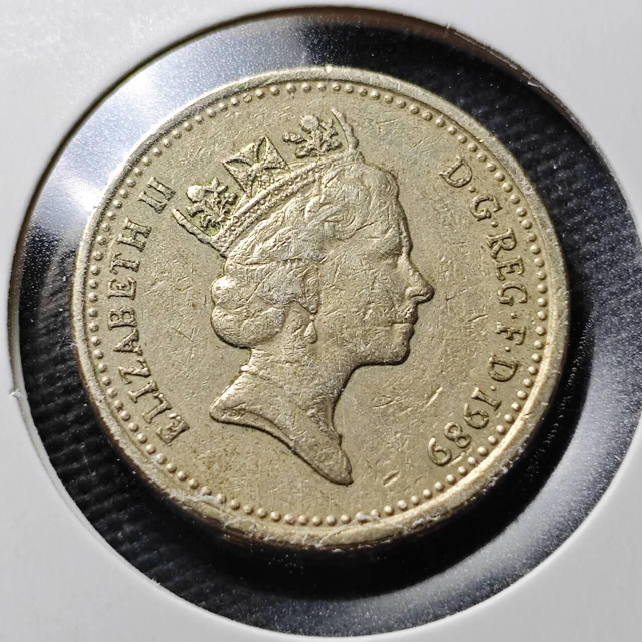 KK钱币收藏小铺  第367场  2月预留时间 周末发货  英国1镑