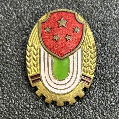 西秦中古拍卖第六十五期 - 50年代初期劳卫制证章 少见版