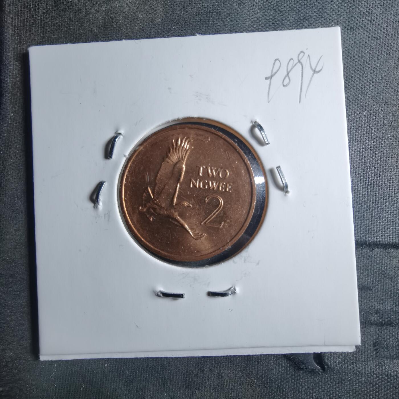 沼泽如烟--第898场 赞比亚1983年2恩韦