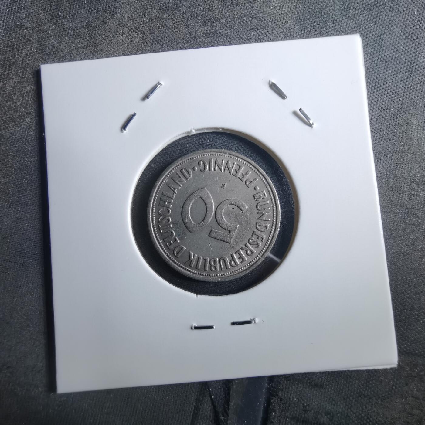 沼泽如烟--第897场 德国1967年50芬尼