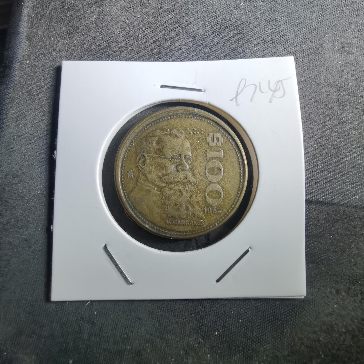 沼泽如烟--第897场 墨西哥1984年100比索