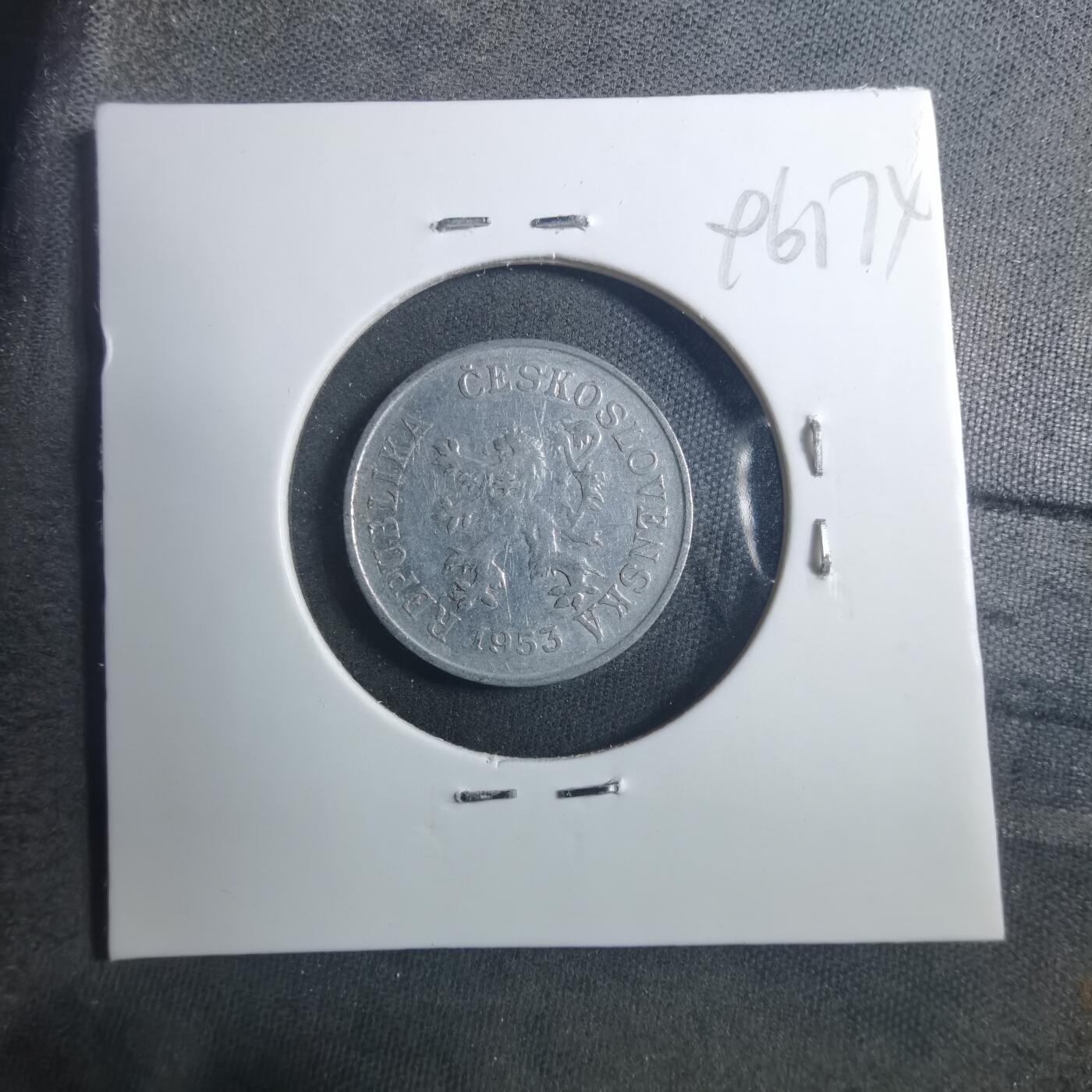 沼泽如烟--第896场 捷克斯洛伐克1953年5赫勒