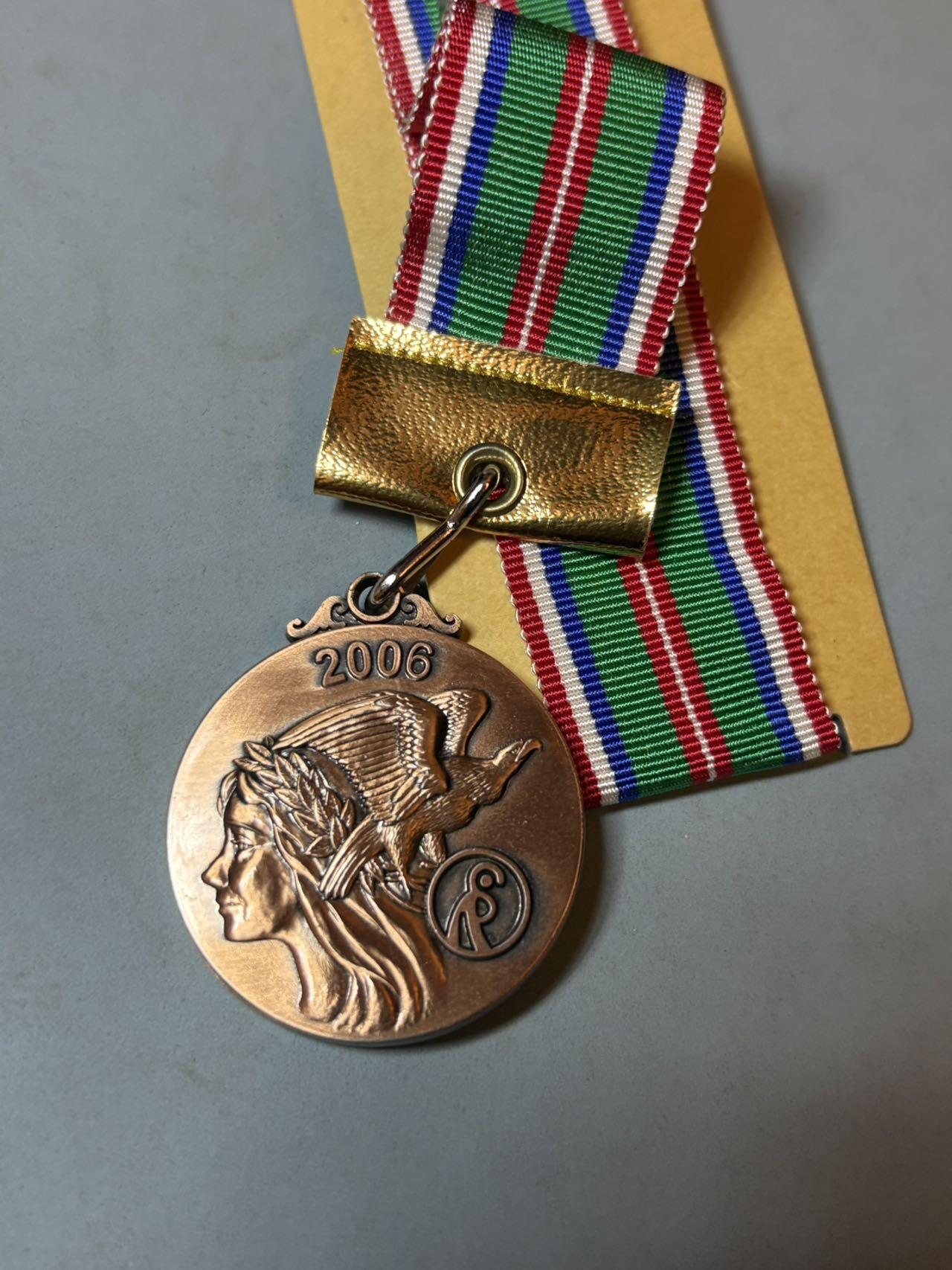 盛世勋华——号角文化勋章邮票专场拍卖第287期 日本吹田市平成18年度（2006年）市民体育大会奖章 带原盒