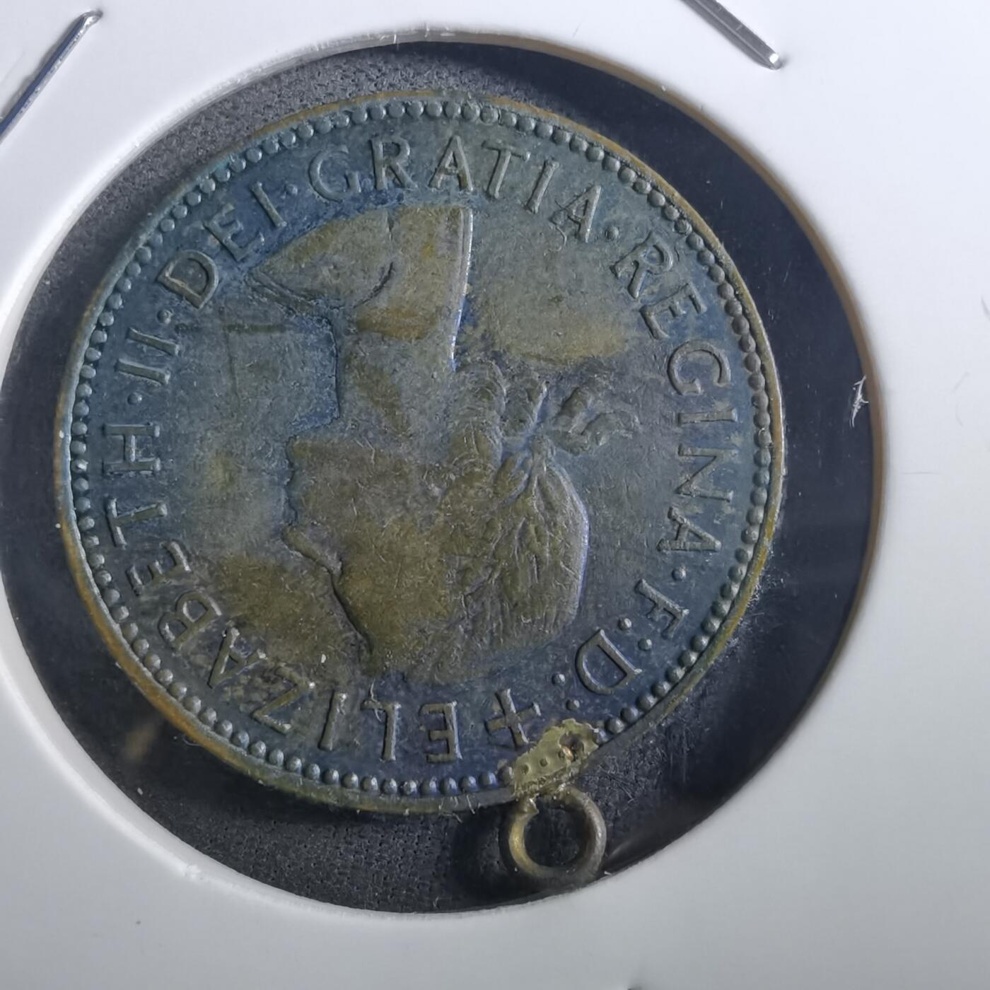 沼泽如烟--第897场 英国1967年半便士挂件