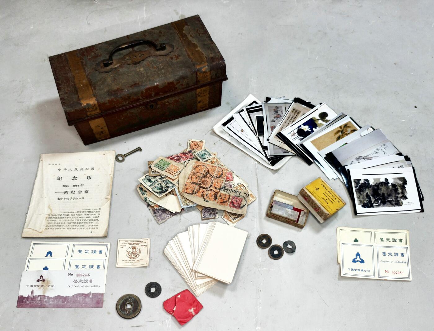 2025年吉藏纸杂文献秋季专场拍卖会 各类杂件一组（含太平天国钱币） 尺寸不一