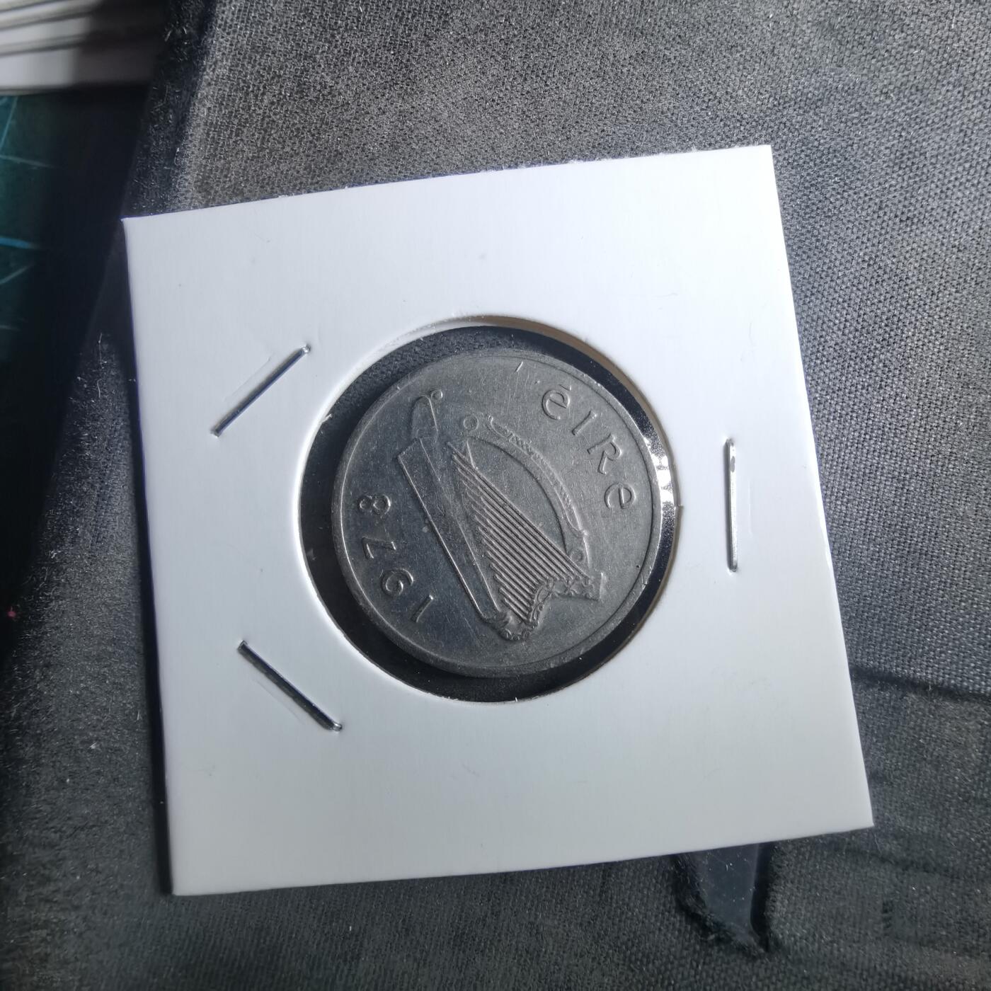 沼泽如烟--第897场 爱尔兰1978年5便士