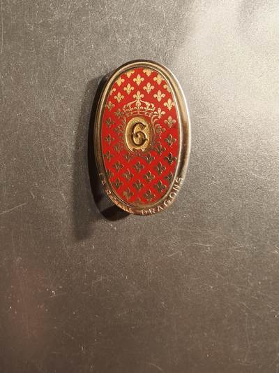 老王徽章第162期 -  法国第6龙骑兵团证章