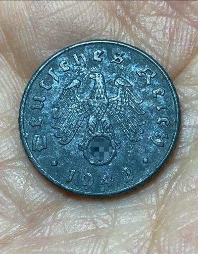 2025年第一百二十六场(总第一百五十二场）外国好品散币(免佣金) - 好品–德意志第三帝国1942年5芬尼(A标，柏林造)