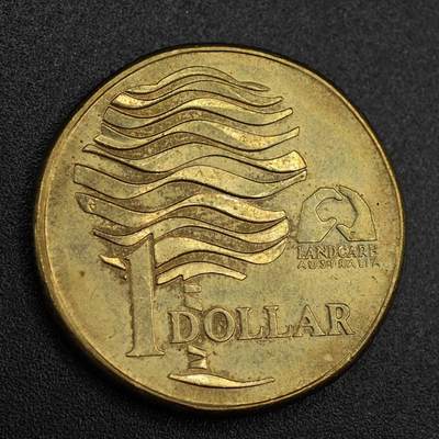 【淘币小摊】实时拍第七百九十三拍   散币场   满百包邮可预留二周 每周一统一发货   - 澳大利亚1993年一元纪念币