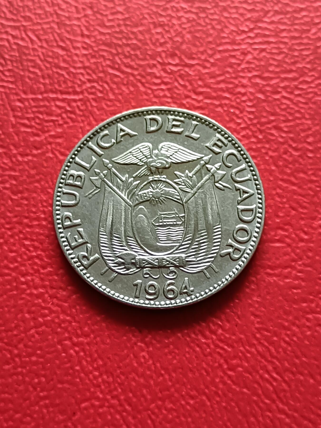 【云涧收藏】第七十八场 厄瓜多尔1964年10分