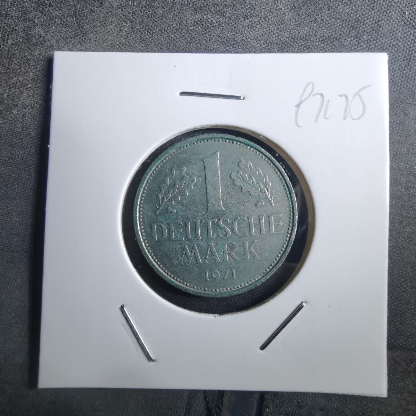 沼泽如烟--第897场 德国1971年1马克