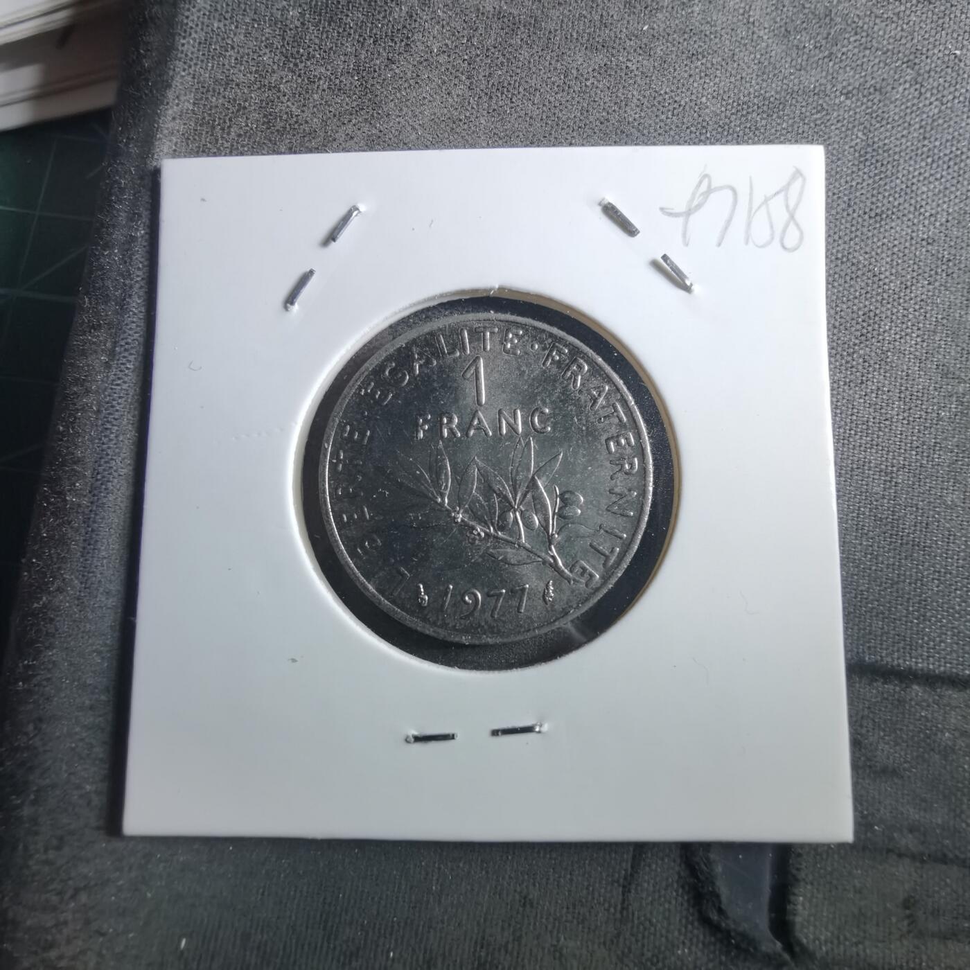 沼泽如烟--第897场 法国1977年1法郎