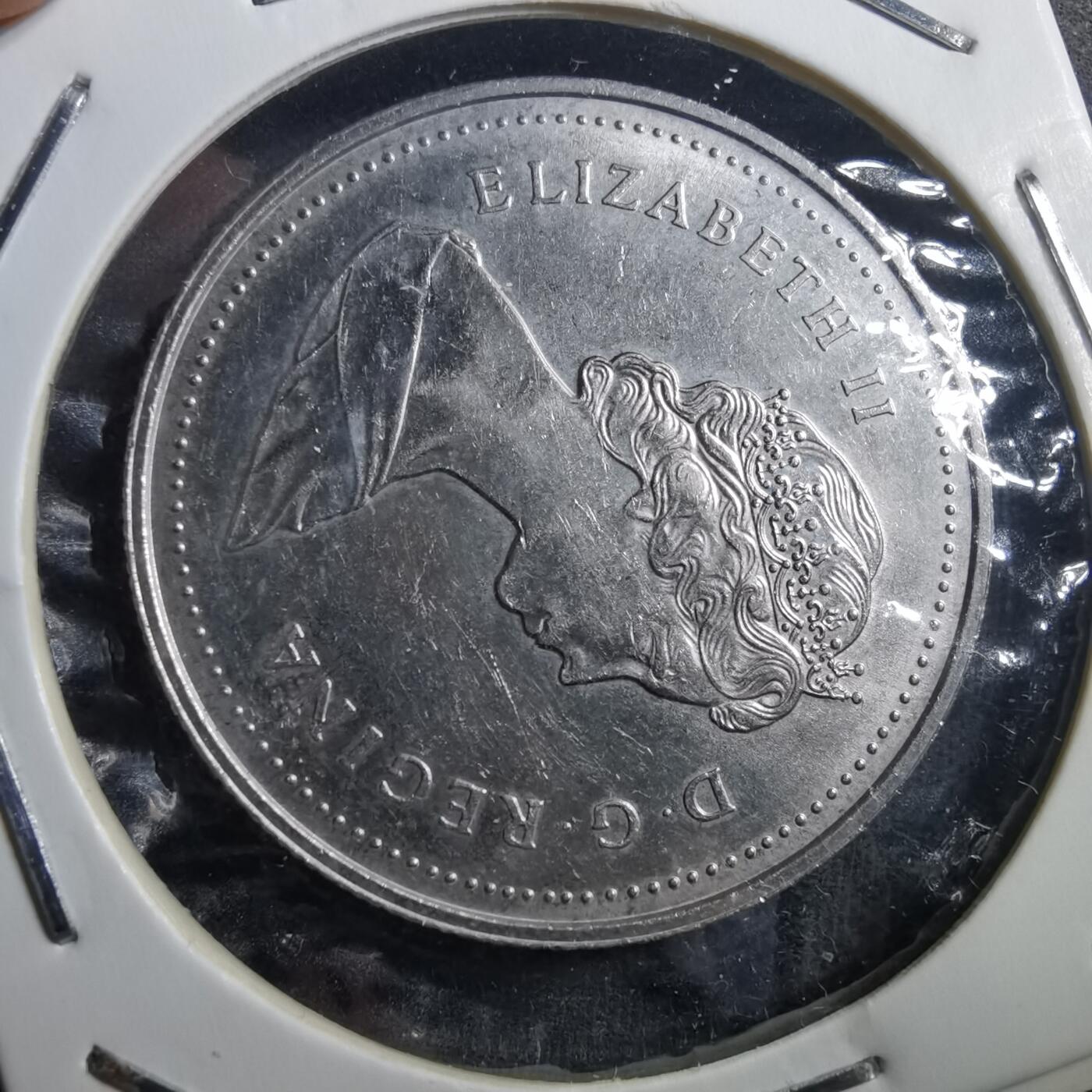 沼泽如烟--第898场 加拿大1986年一元