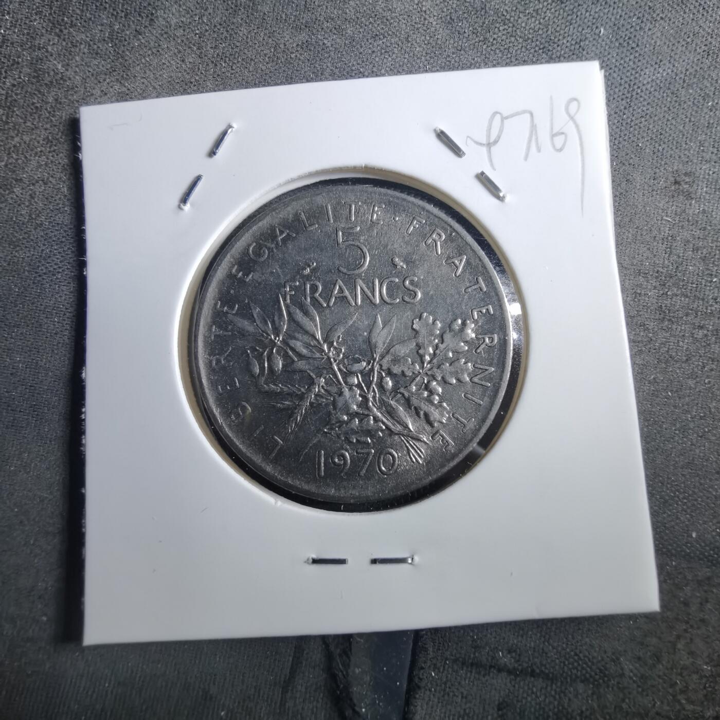 沼泽如烟--第897场 法国1970年5法郎