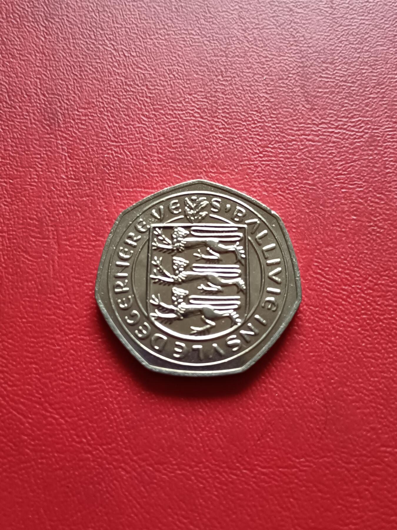 【云涧收藏】第七十八场 根西1982年50便士