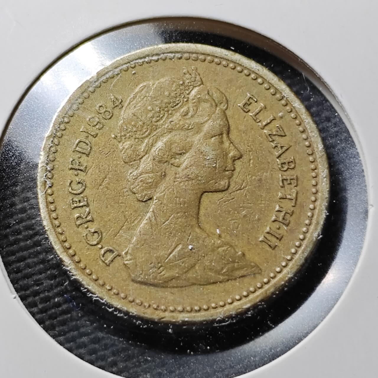 KK钱币收藏小铺  第367场  2月预留时间 周末发货  英国1镑