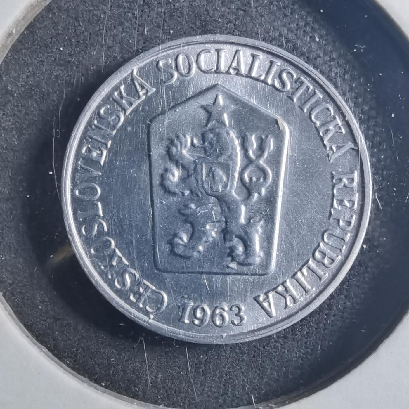 沼泽如烟--第896场 捷克斯洛伐克1963年1赫勒