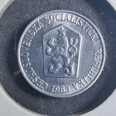 沼泽如烟--第896场 - 捷克斯洛伐克1963年1赫勒