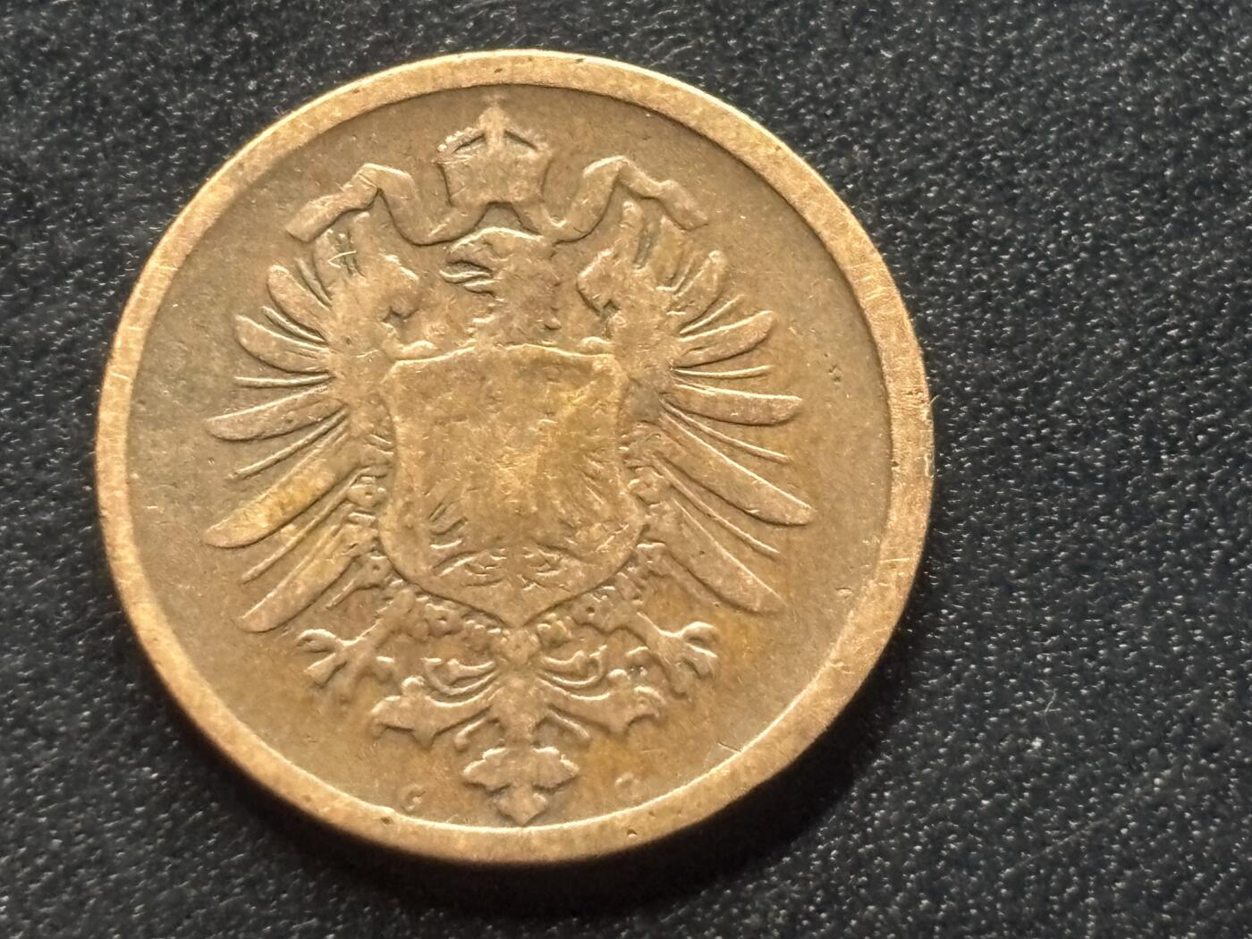 邮泉阁限时拍卖第三十五场 德国硬币专场（硬币在国外。请付邮费6元。） 德意志帝国1975年2芬尼G版