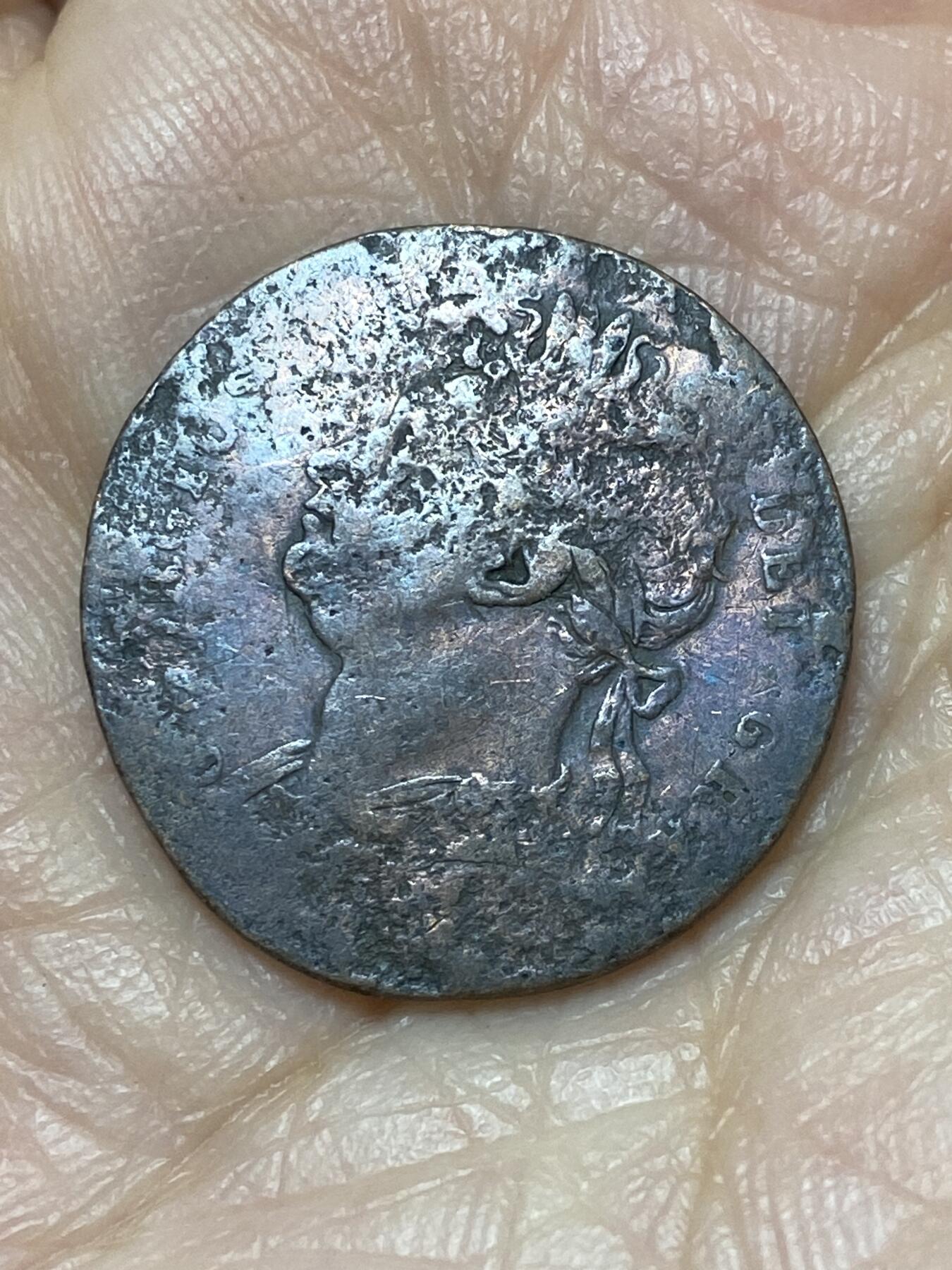 2025年第一百二十六场(总第一百五十二场）外国好品散币(免佣金) 英国🇬🇧1823年1法新(乔治四世时期)