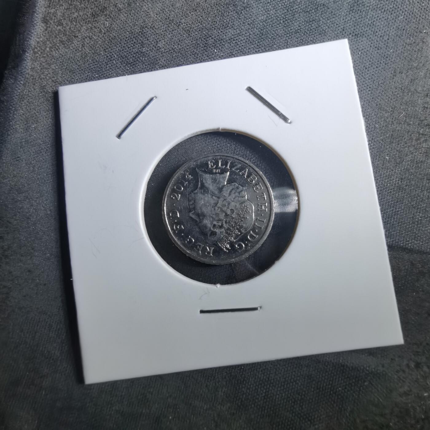 沼泽如烟--第897场 英国2014年5便士