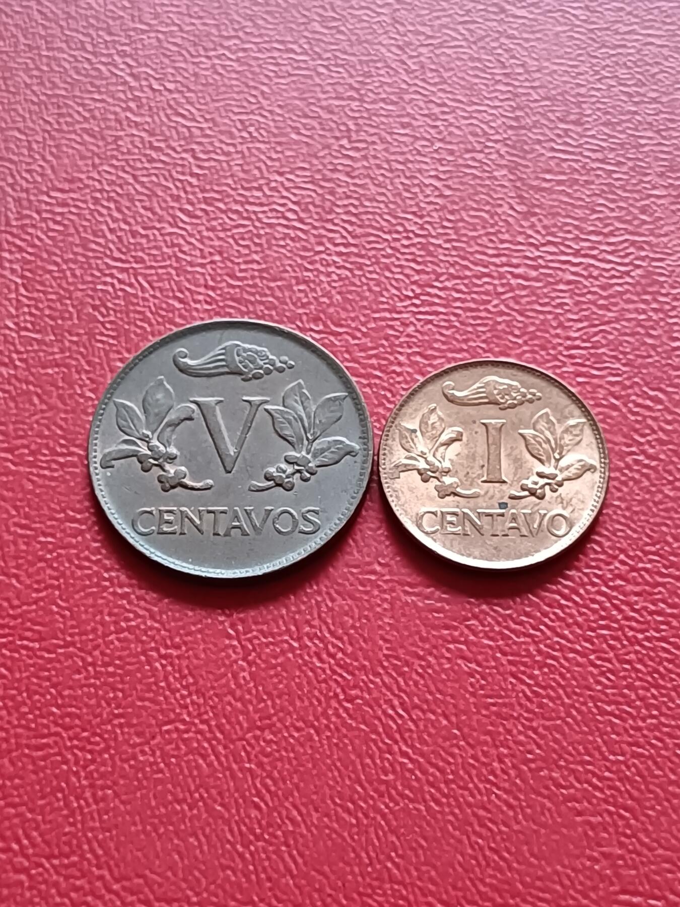 【云涧收藏】第七十八场 哥伦比亚1968年1、5分2枚