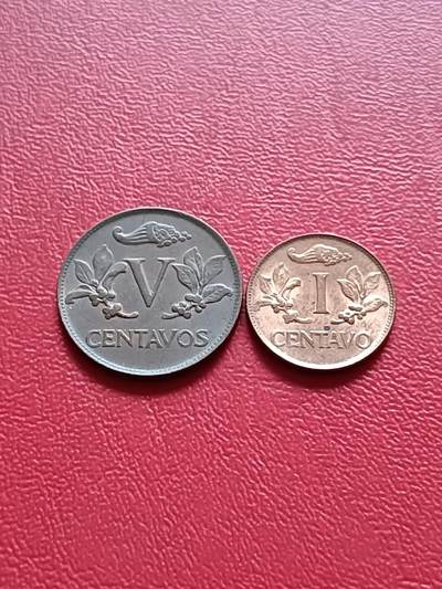 【云涧收藏】第七十八场 - 哥伦比亚1968年1、5分2枚