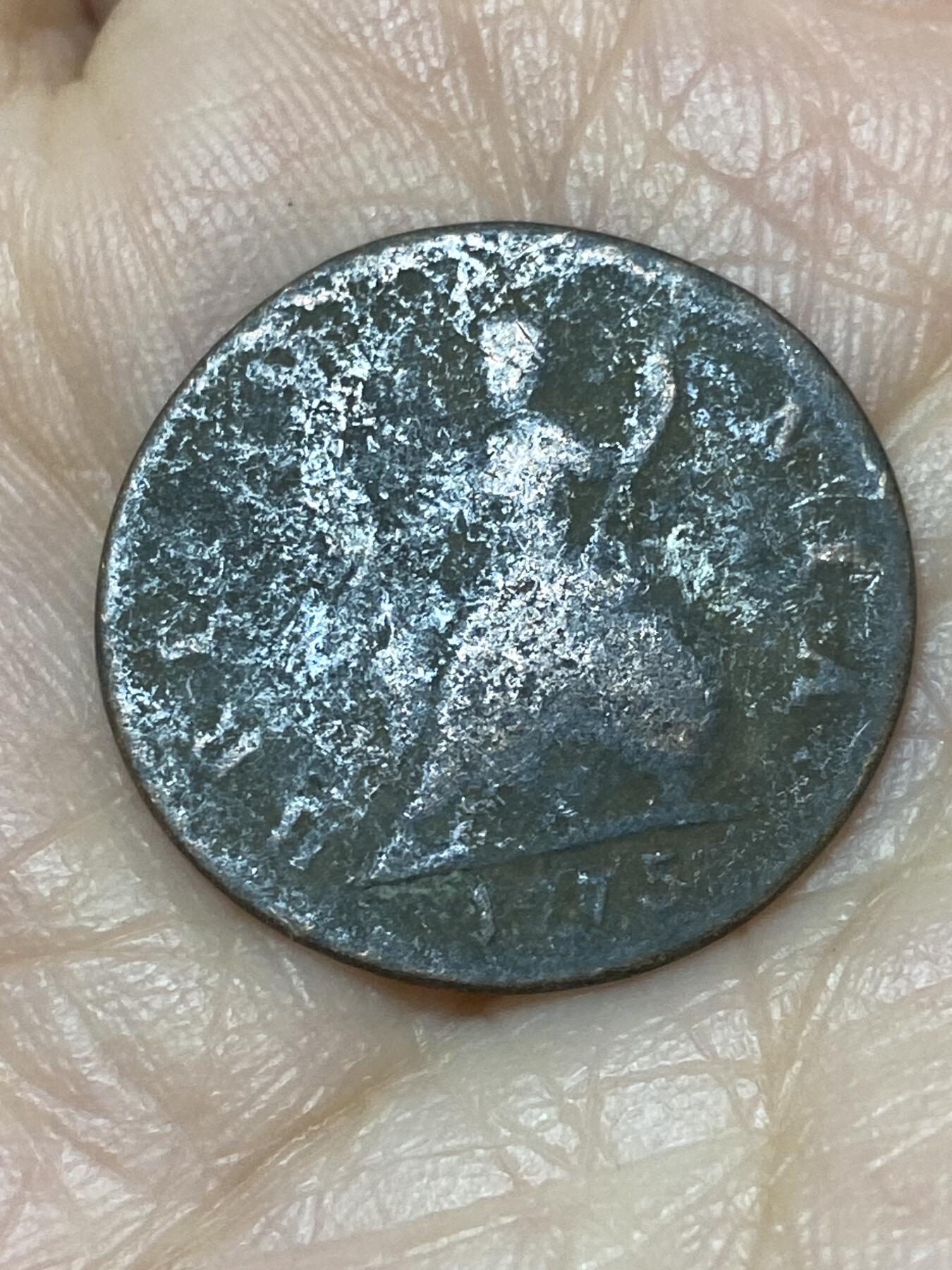 2025年第一百二十六场(总第一百五十二场）外国好品散币(免佣金) 英国🇬🇧1775年1法新(乔治三世时期)