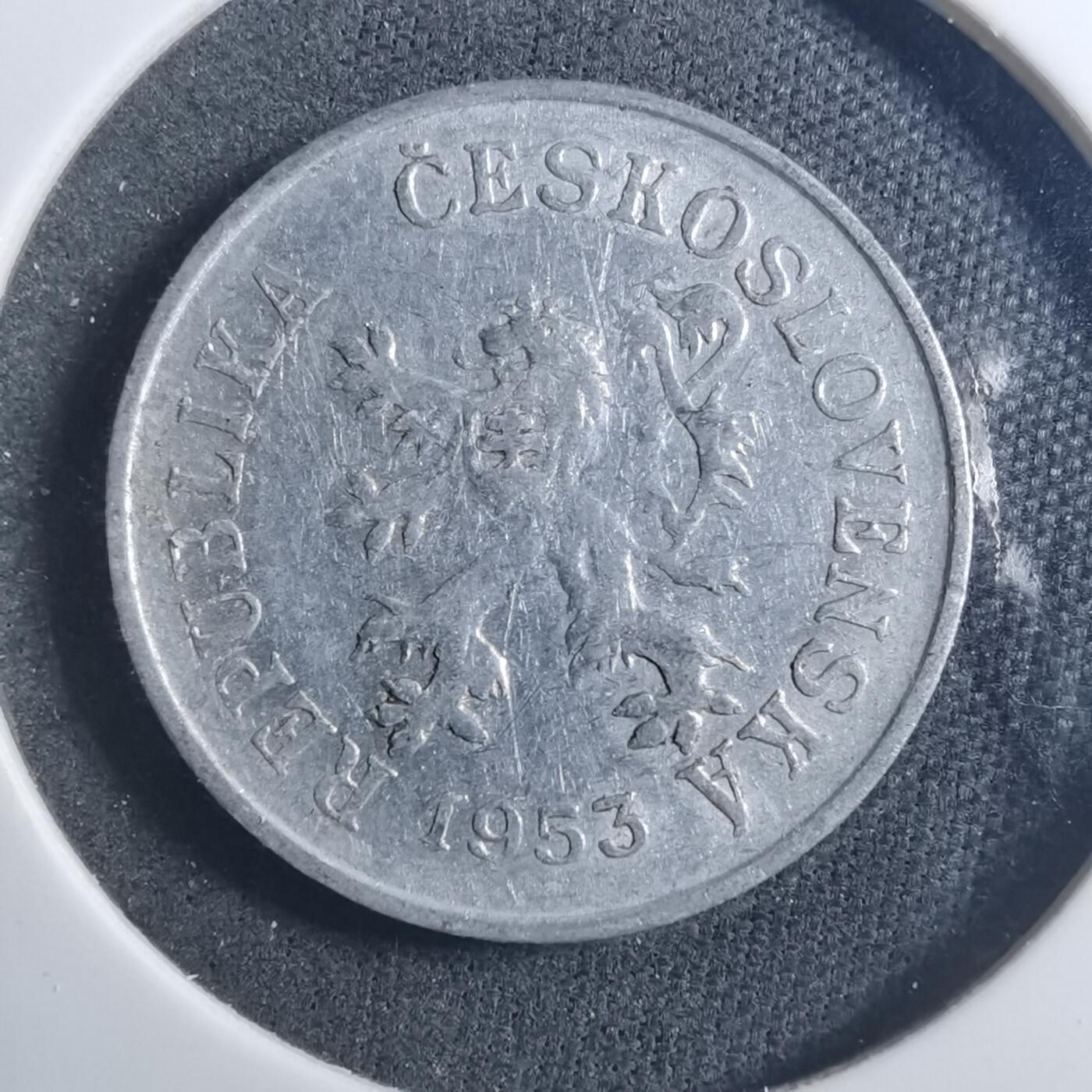 沼泽如烟--第896场 捷克斯洛伐克1953年5赫勒