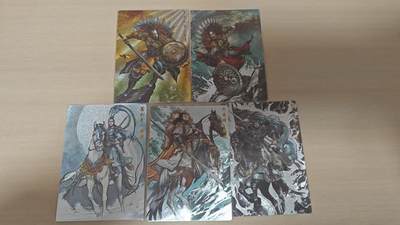 夜之极第三十五期 （11月8日周六晚9点截拍，欢迎竞拍） - 卡德曼 张建东水浒 第一弹 五人物 彩粗