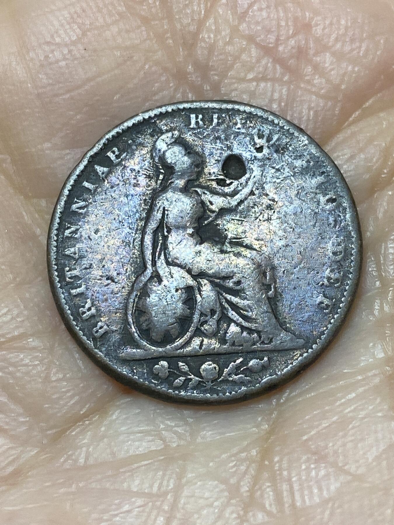 2025年第一百二十六场(总第一百五十二场）外国好品散币(免佣金) 英国🇬🇧1834年1法新(威廉四世时期)