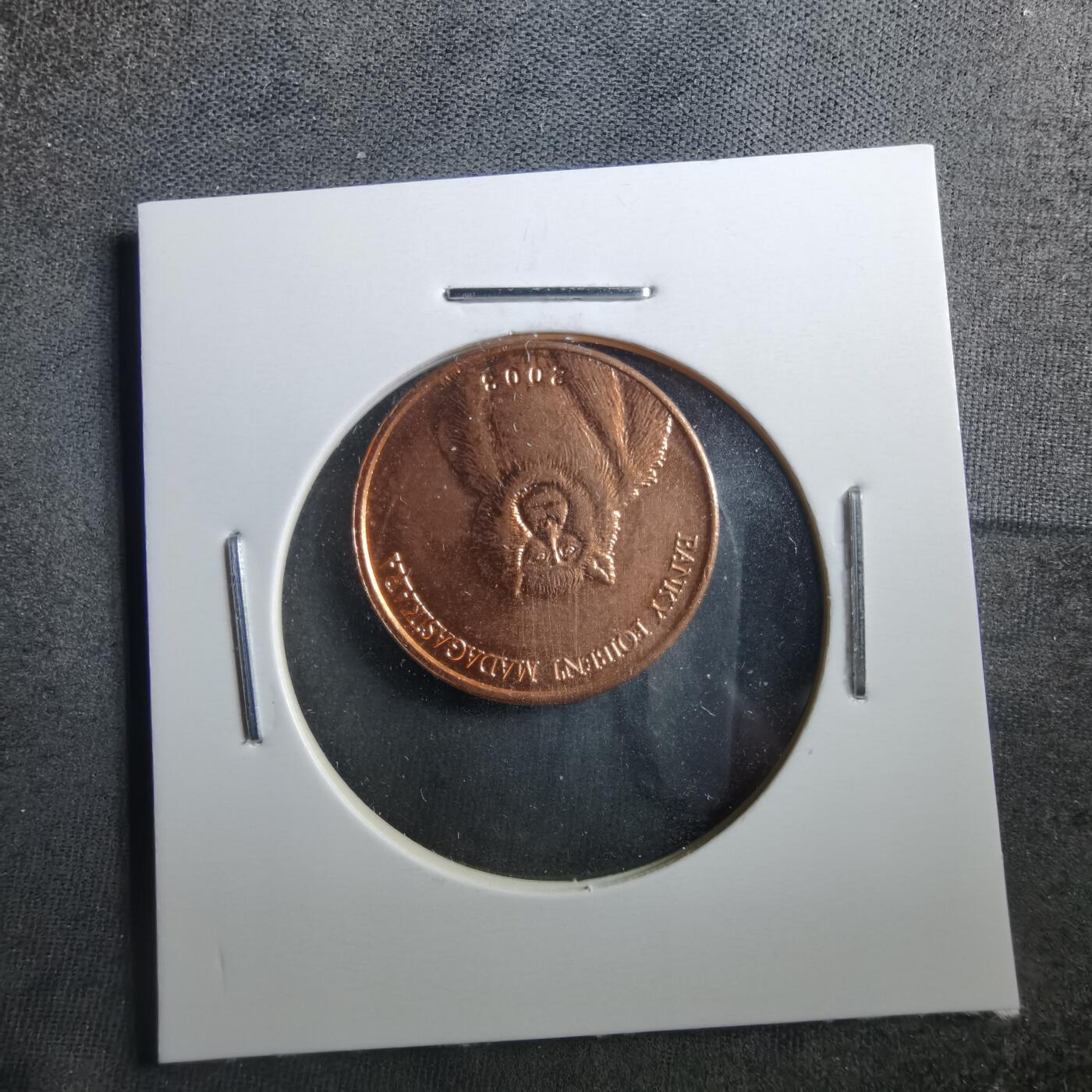 沼泽如烟--第898场 马达加斯加2008年10法郎