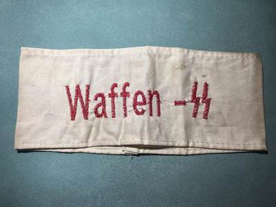 盛世勋华——号角文化勋章邮票专场拍卖第287期 - 德国（1939）武装党卫军（Waffen SS）辅助人员袖标