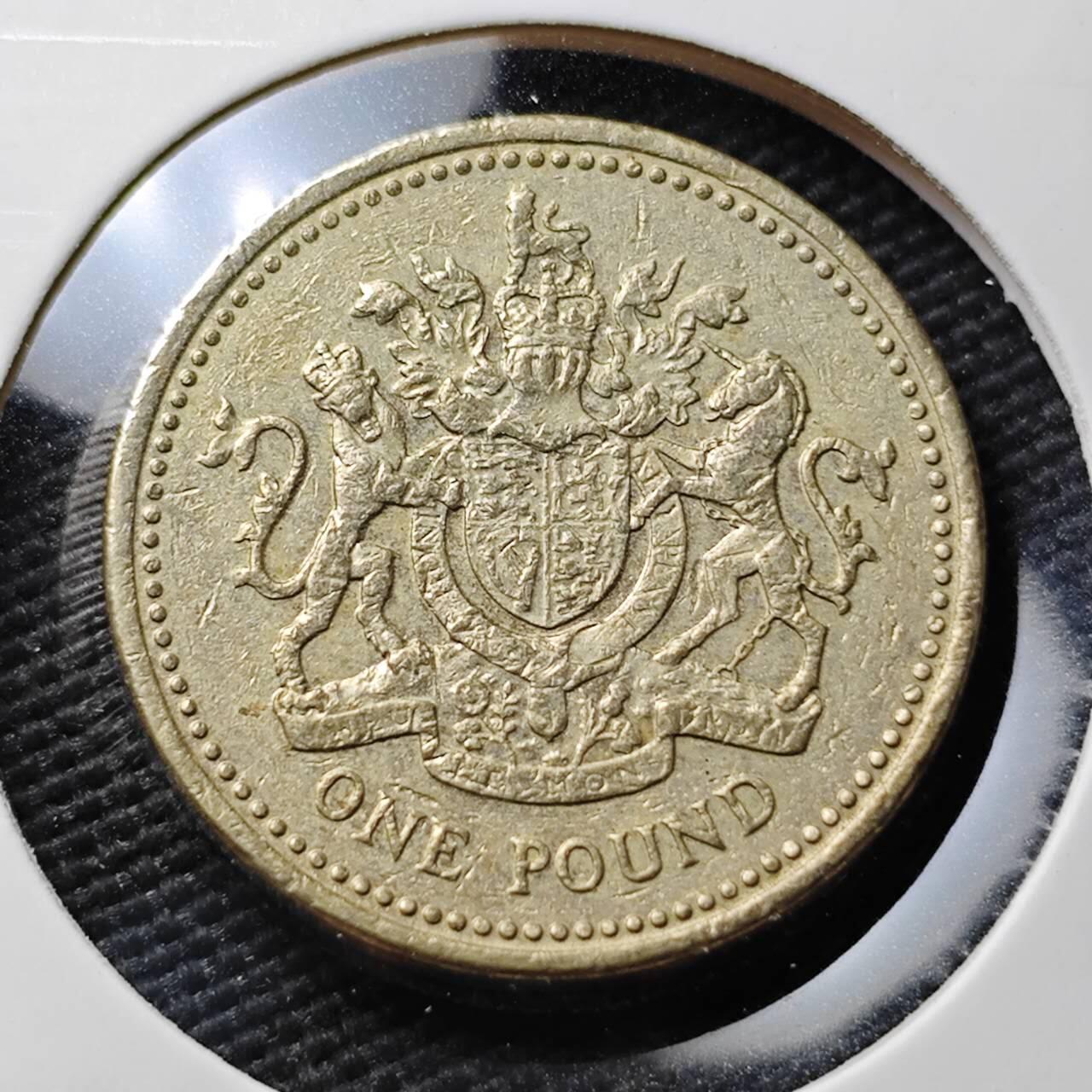 KK钱币收藏小铺  第367场  2月预留时间 周末发货  2003英国1镑