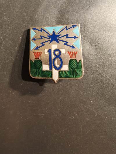 老王徽章第162期 - 法国第18通信团证章 