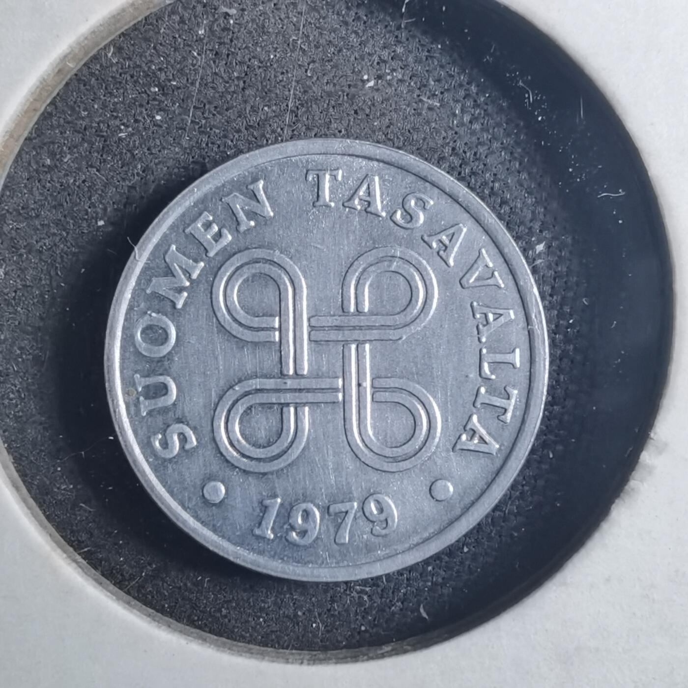 沼泽如烟--第896场 芬兰1979年1芬尼