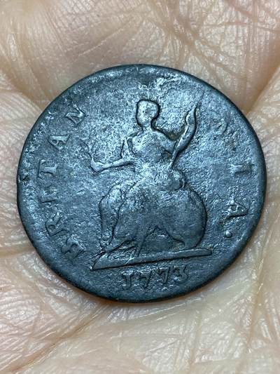 2025年第一百二十六场(总第一百五十二场）外国好品散币(免佣金) - 英国🇬🇧1773年1法新(乔治三世时期)