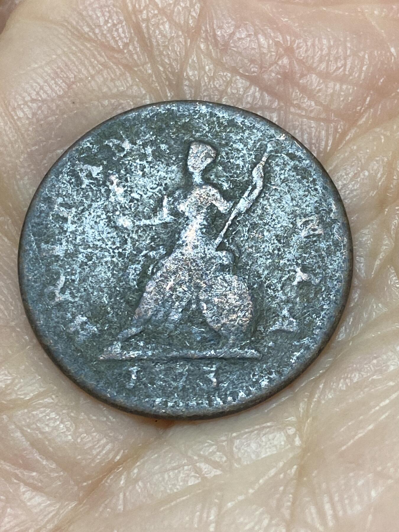 2025年第一百二十六场(总第一百五十二场）外国好品散币(免佣金) 英国🇬🇧1773年1法新(乔治三世时期)