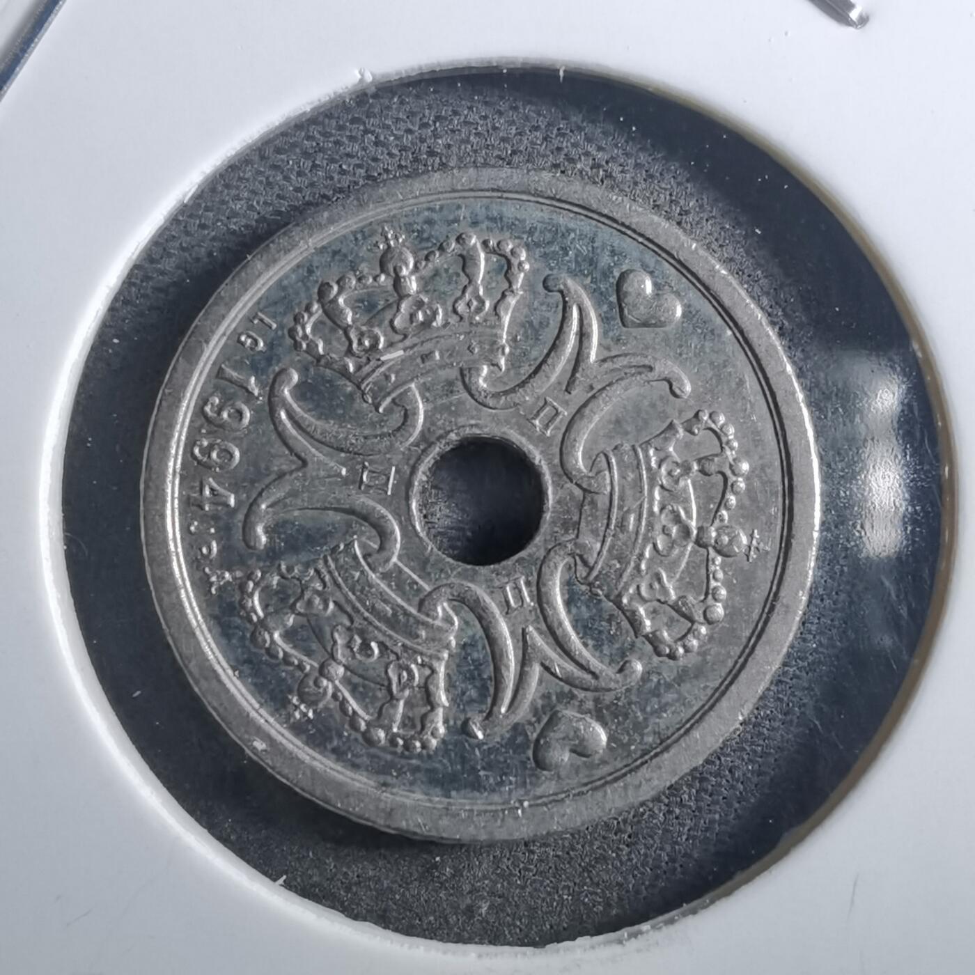 沼泽如烟--第897场 丹麦1994年1克朗