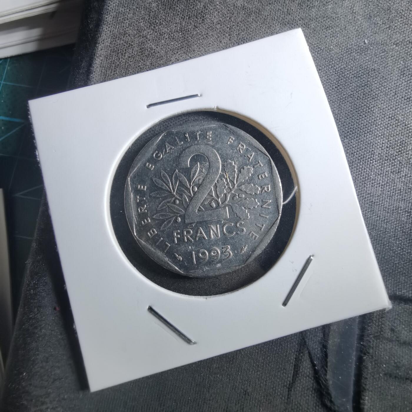 沼泽如烟--第897场 法国1993年2法郎