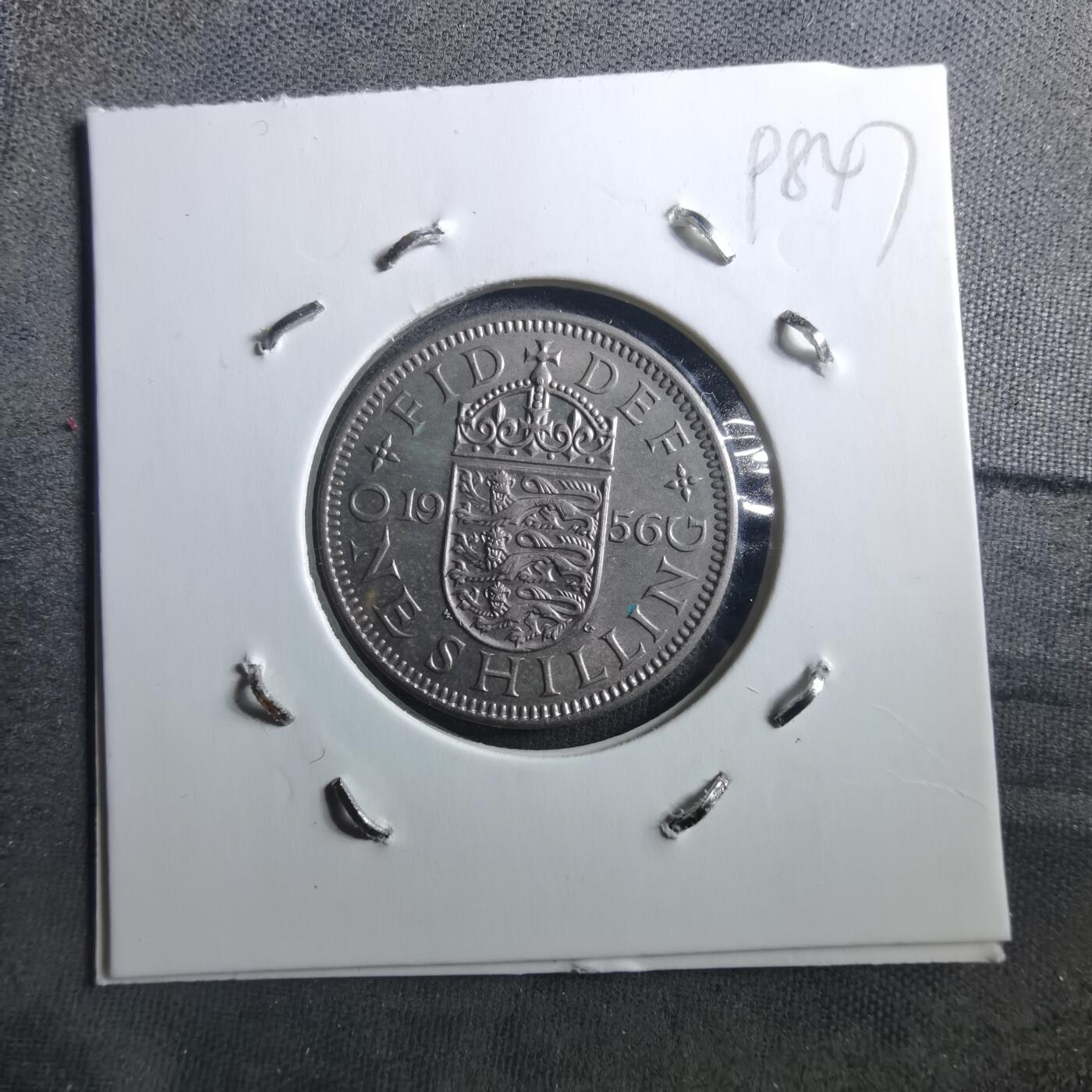 沼泽如烟--第898场 英国1956年1先令