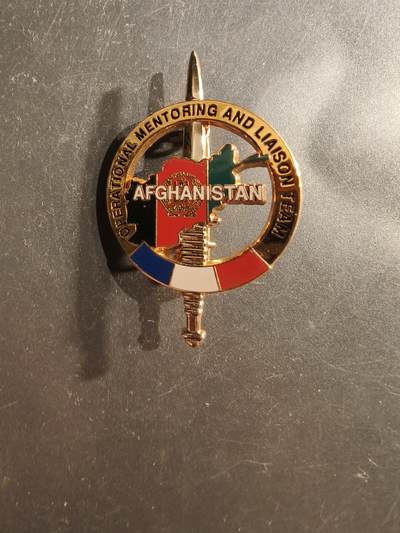 老王徽章第162期 -  法国阿富汗战争指导和联络小组证章