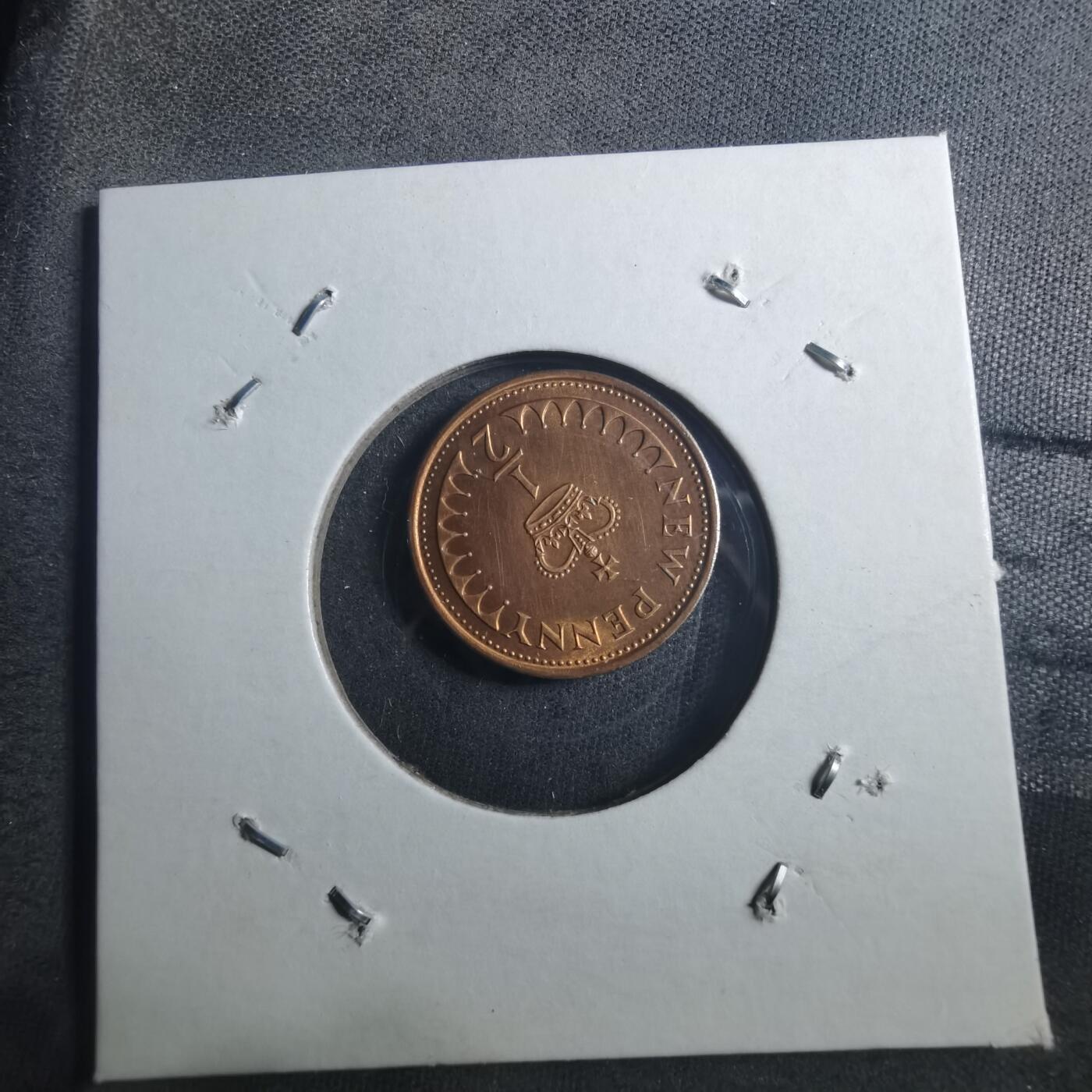 沼泽如烟--第896场 英国1981年半便士