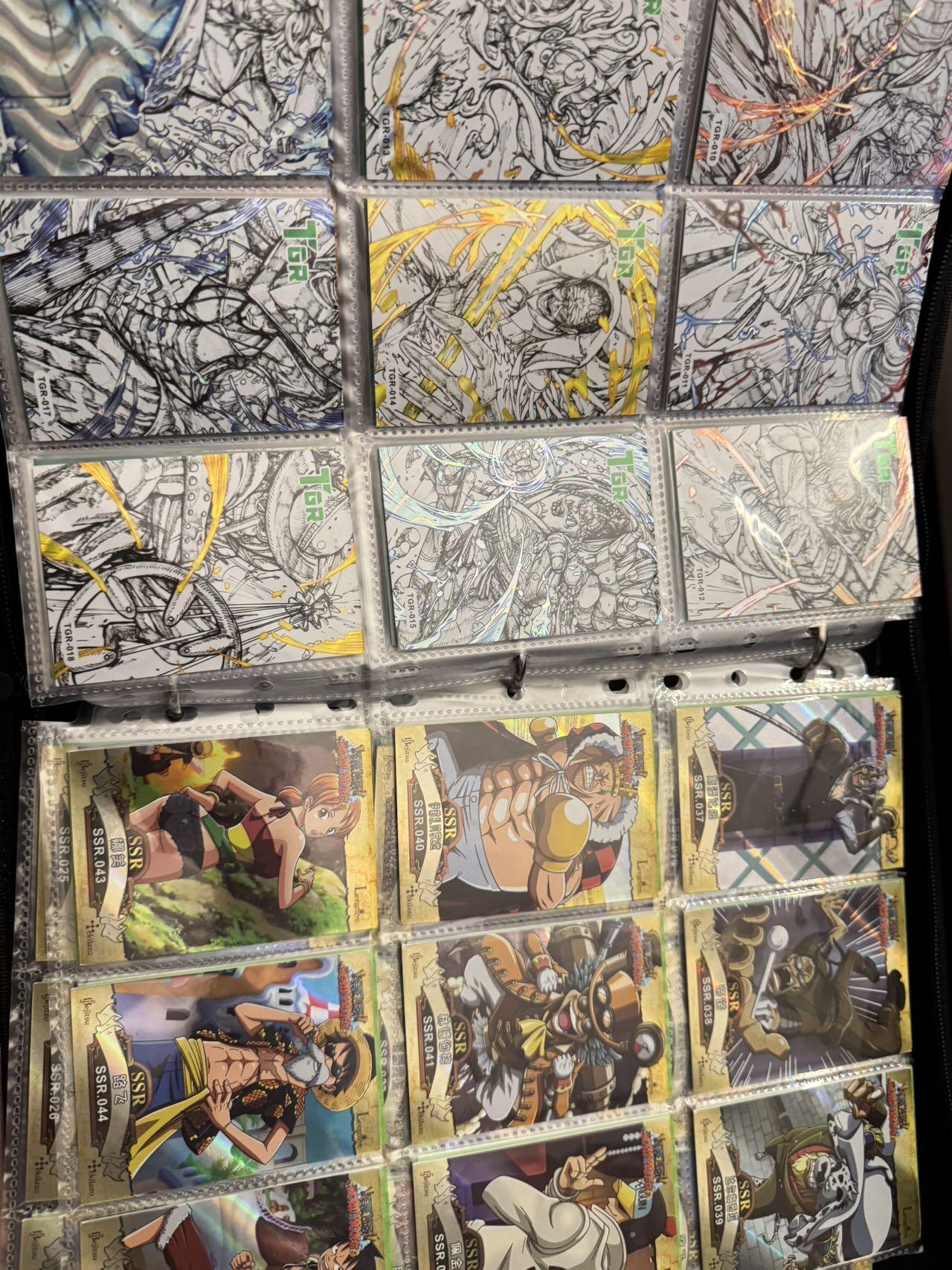 秋萤阁第30期 (11月11日周二晚上21点截拍，欢迎竞拍)  海贼王套卡 拼图 送卡册